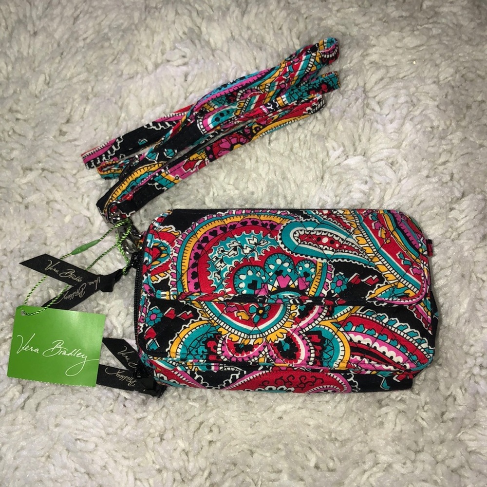 Vera Bradley wallet with phone compartment iPhone